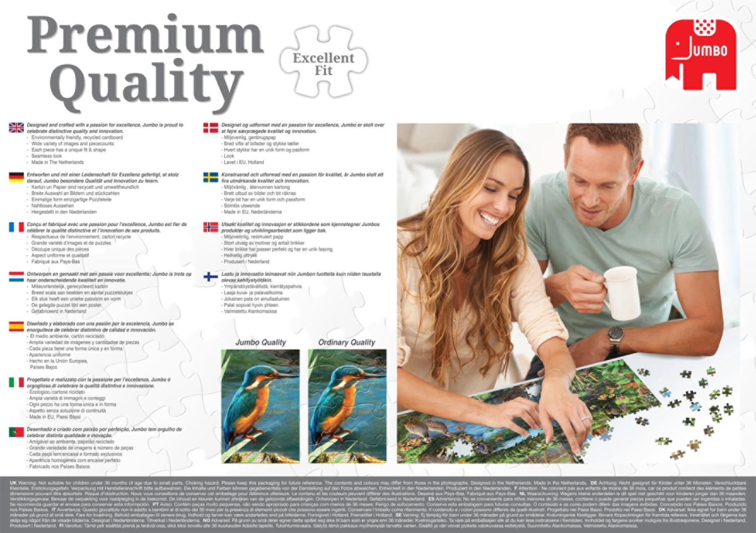 Jumbo 19210 Legpuzzel Het Wilde Westen 1000 Stukjes - Afbeelding 5