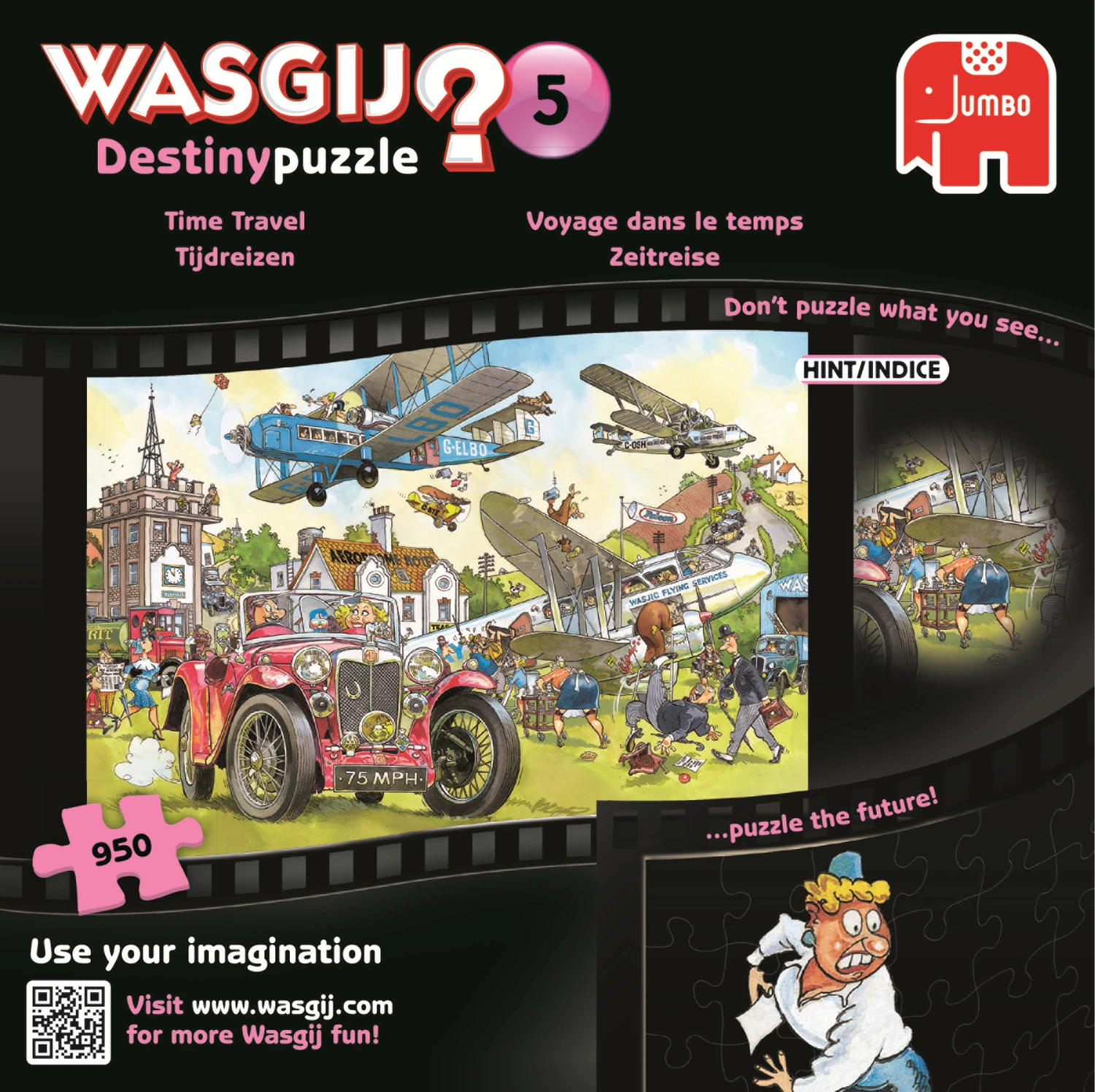 Jumbo 81447 Wasgij-Puzzel Destiny-5 Tijdreizen! 950 Stukjes - Afbeelding 4
