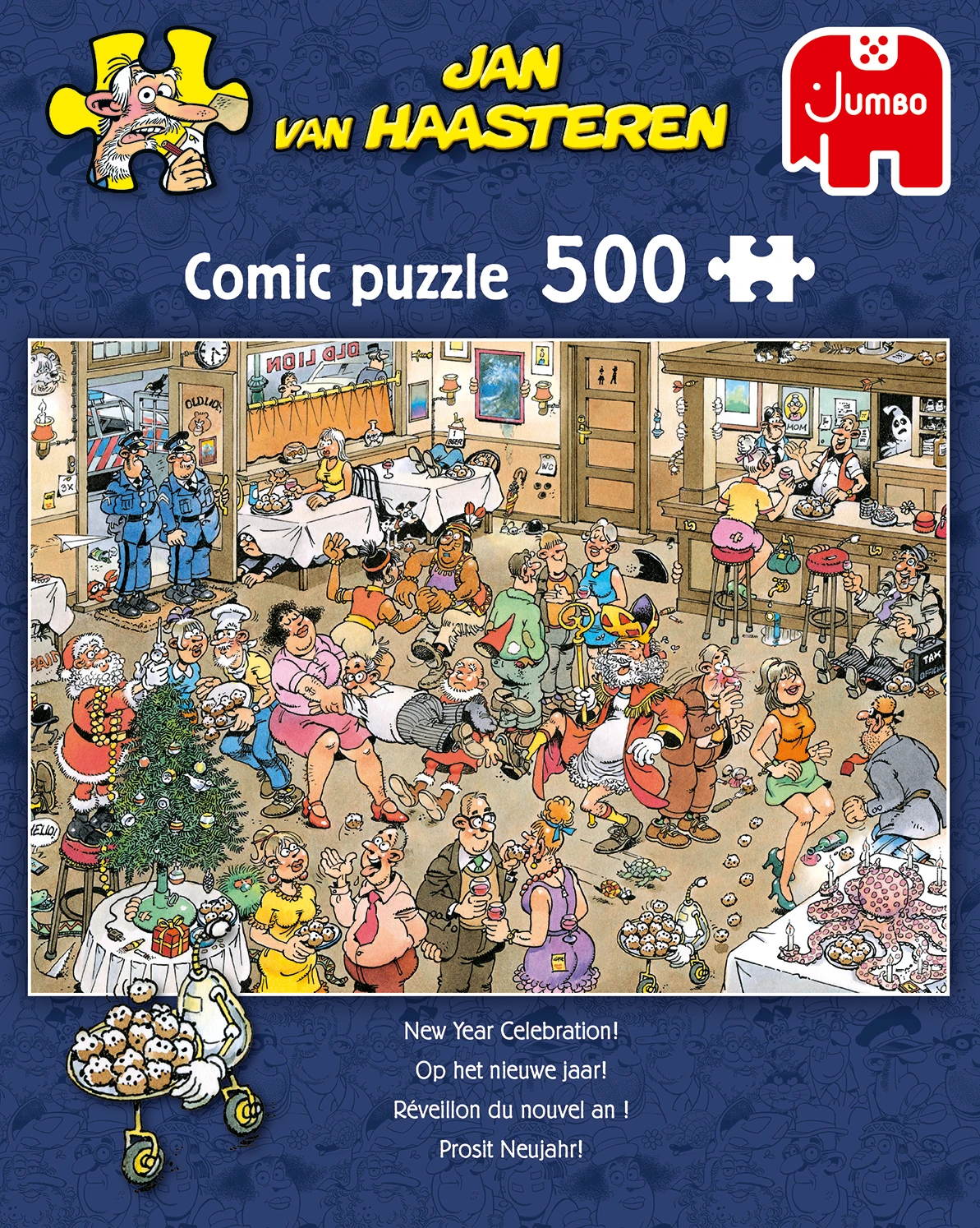Jumbo 20034 Legpuzzel Op Het Nieuwe Jaar! JvHaasteren 500 St - Afbeelding 6