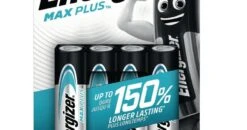 Energizer MaxPlus Alkaline Batterij AA 4-pack