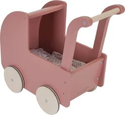 Little Dutch LD7096 Houten Retro Poppenwagen