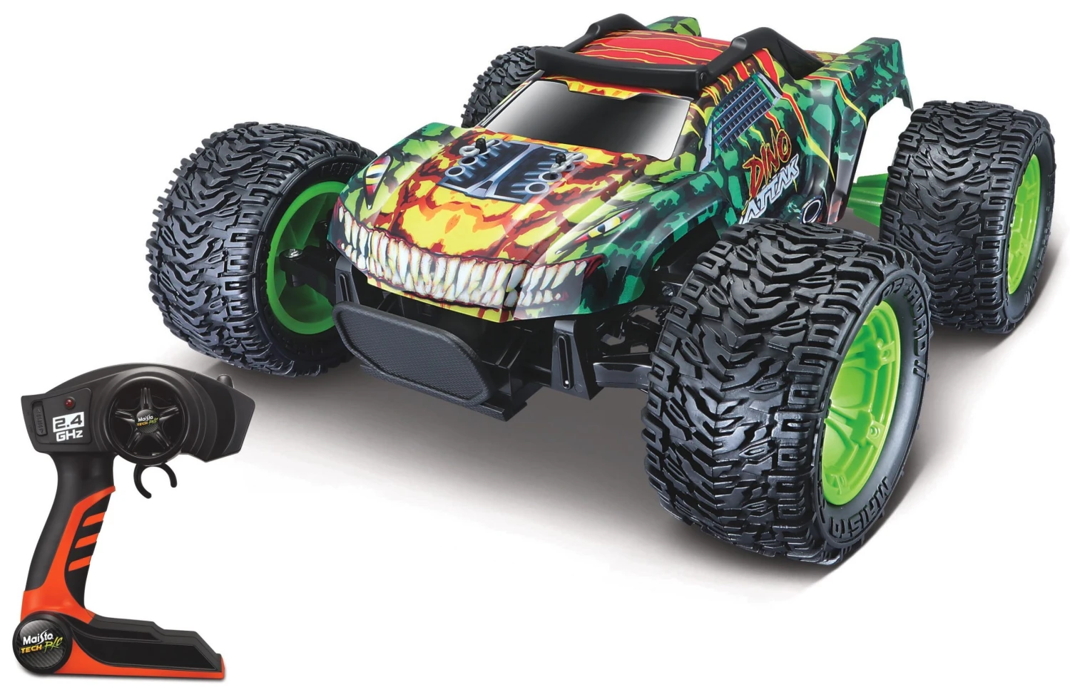 MAISTO RC Auto TECH OFF-ROAD ATTACK LION BATT - Afbeelding 3