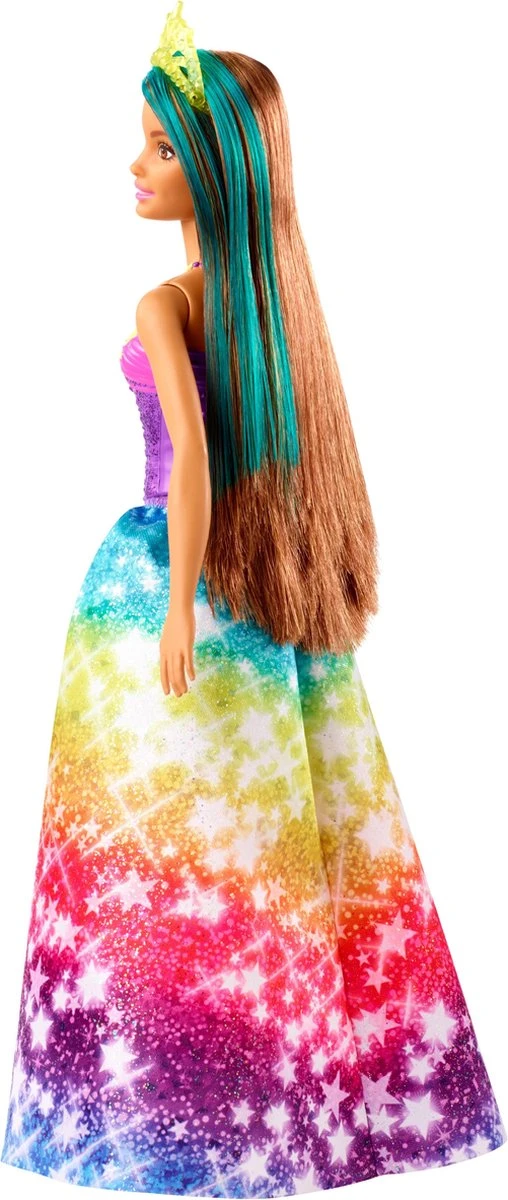 Barbie Pop Dreamtopia Prinses Donker Haar - Afbeelding 2
