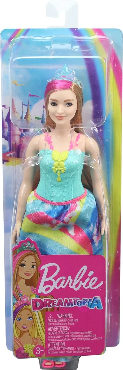 Barbie Pop Dreamtopia Prinses Blond Haar En Groen Topje - Afbeelding 3