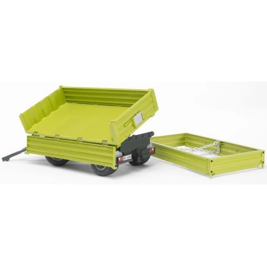 Bruder 2203 3-zijdige Kipper Fliegl +zijborden - Afbeelding 3