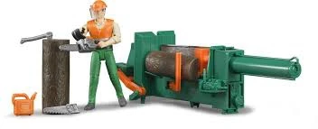 Bruder 62650 Houthakker En Houtklover - Afbeelding 3