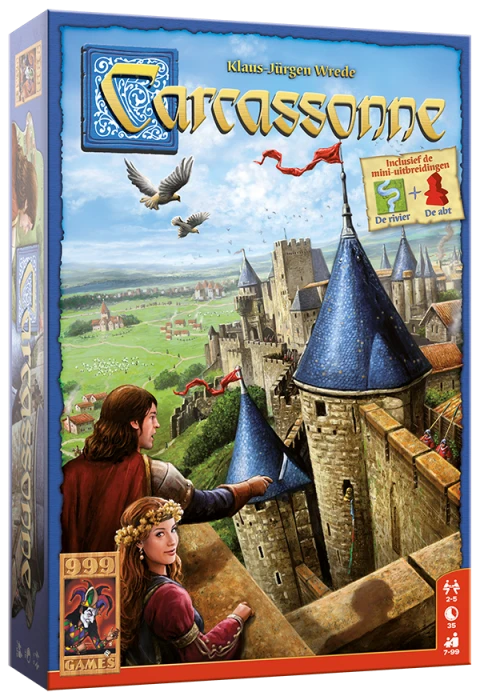 Carcassonne Bordspel - Afbeelding 2