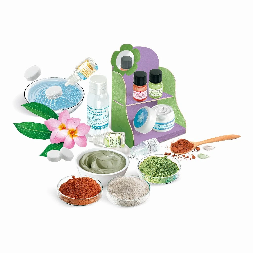 Clementoni Wetenschap & Spel Schoonheidsmaskers Experimenteerdoos - Afbeelding 3