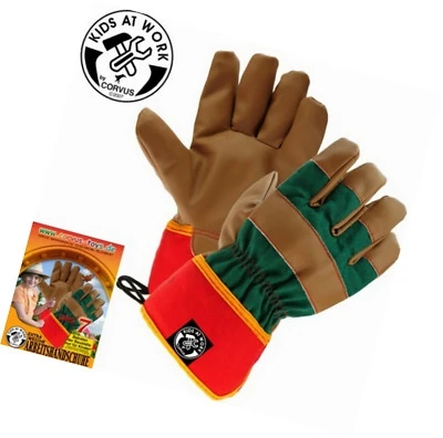 Kids At Work Werkhandschoenen Maat 7 Kindergereedschap