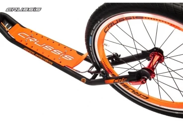 Volwassen Step CRUSSIS URBAN 4.3 BLACK/ORANGE 26/20 - Afbeelding 4