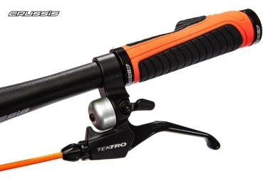 Volwassen Step CRUSSIS URBAN 4.3 BLACK/ORANGE 26/20 - Afbeelding 3