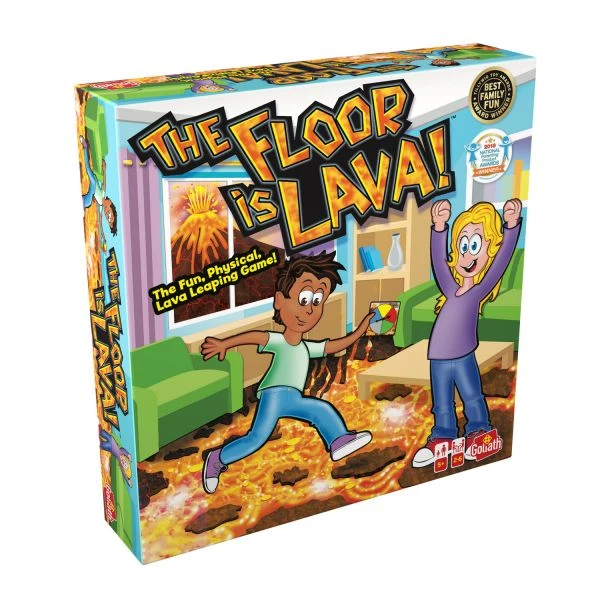De Vloer Is Lava Doe-spel Kinderspel Goliath