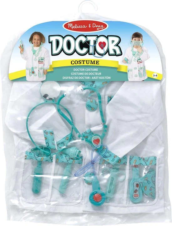 Melissa & Doug Doktersset Verkleedkleren Dokter Meliss&Doug - Afbeelding 2