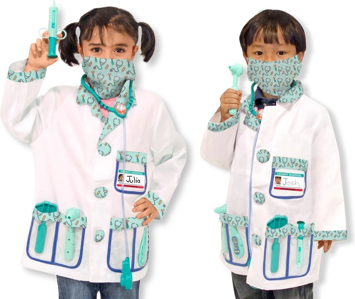 Melissa & Doug Doktersset Verkleedkleren Dokter Meliss&Doug - Afbeelding 4
