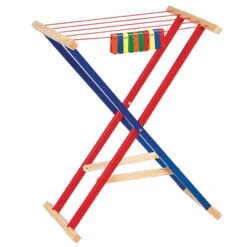 Droogrek Met Wasknijpers