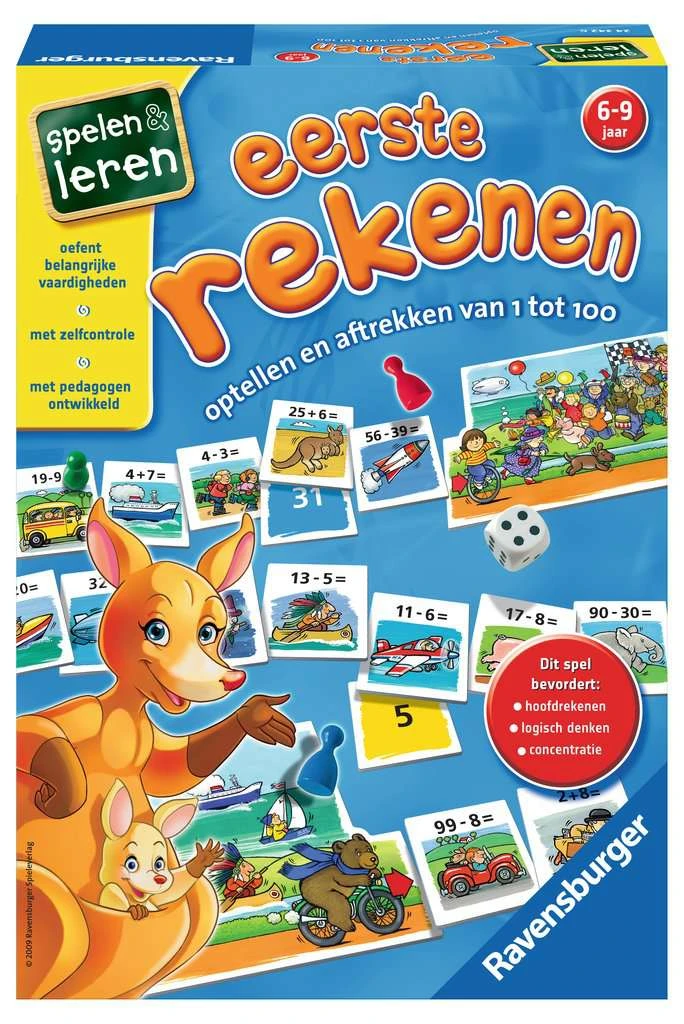 Eerste Rekenen Kinderspel Ravensburger Spellen
