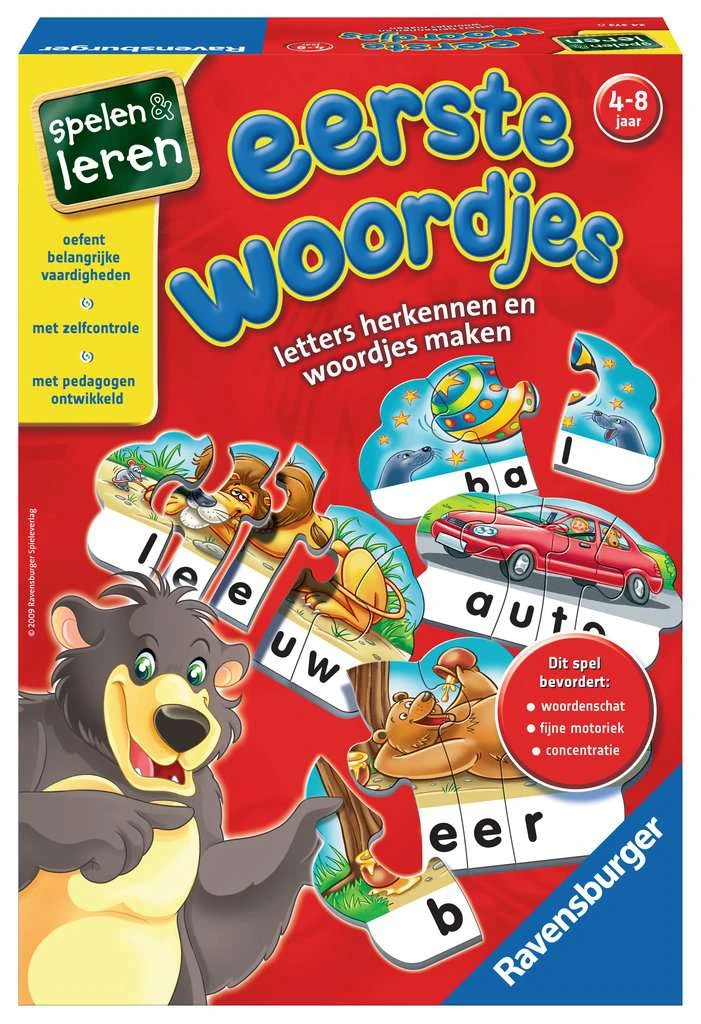 Eerste Woordjes Kinderspel Ravensburger Spellen