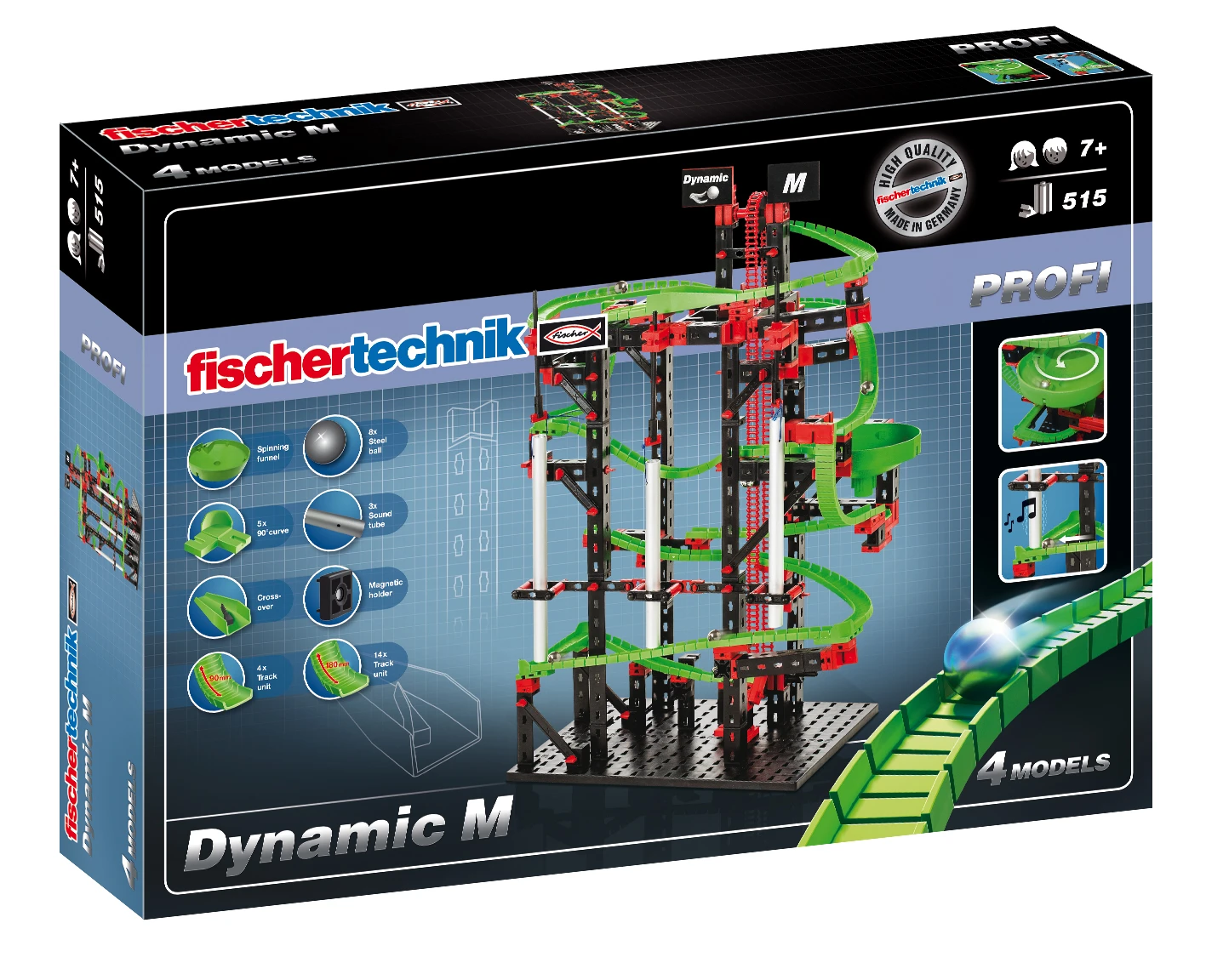 Fischertechnik Dynamic M Knikkerbaan - Afbeelding 2