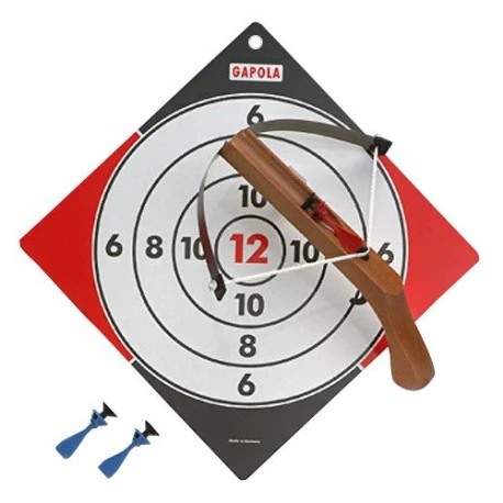 Gapola Houten Kruisboog Klein Met Bord En 3 Pijltjes - Afbeelding 2