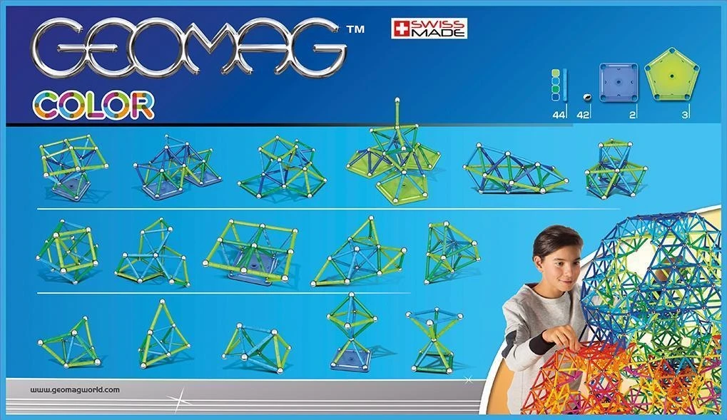 Geomag Color 91-delig Magnetisch Speelgoed - Afbeelding 3