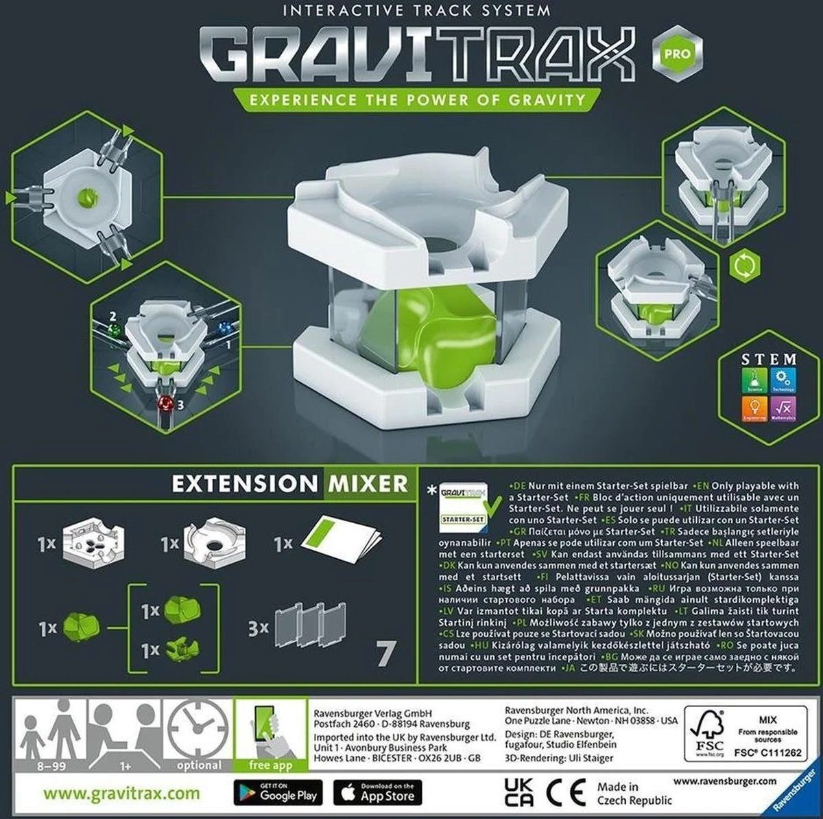 Gravitrax PRO Extension Splitter Knikkerbaan Ravensburger - Afbeelding 8