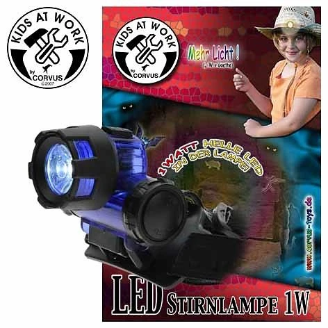 Kids At Work Hoofdlamp LED Lamp Scouting Outdoor - Afbeelding 2