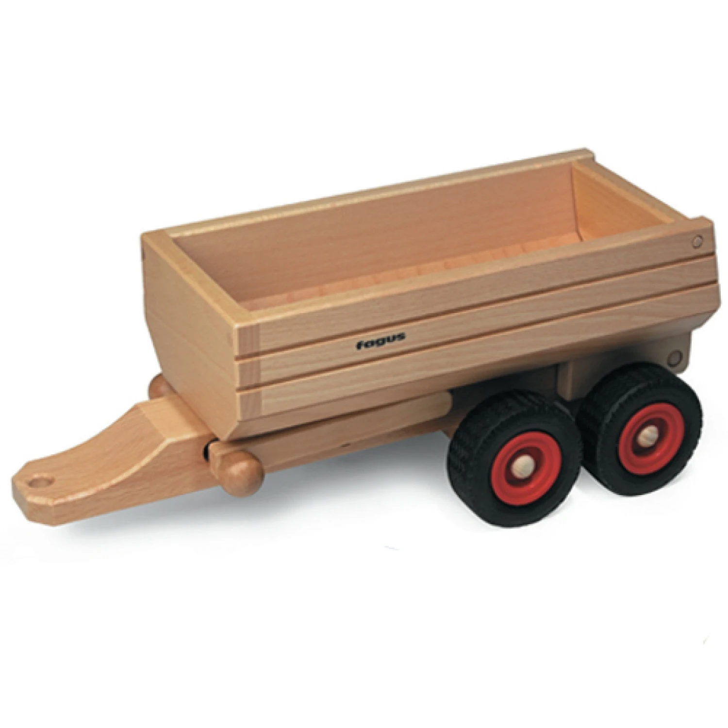Houten Dumper Aanhanger Fagus - Afbeelding 3
