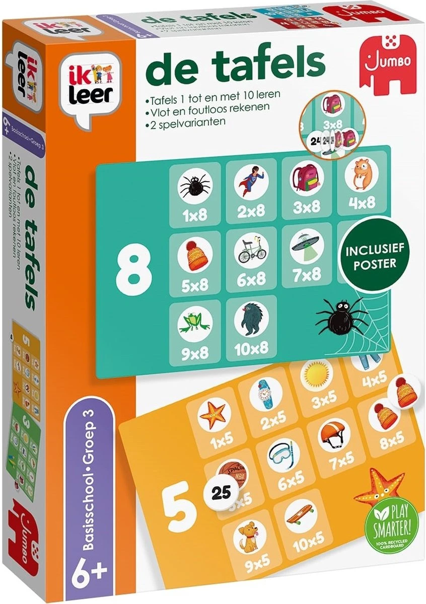 Jumbo 19804 Ik Leer De Tafels