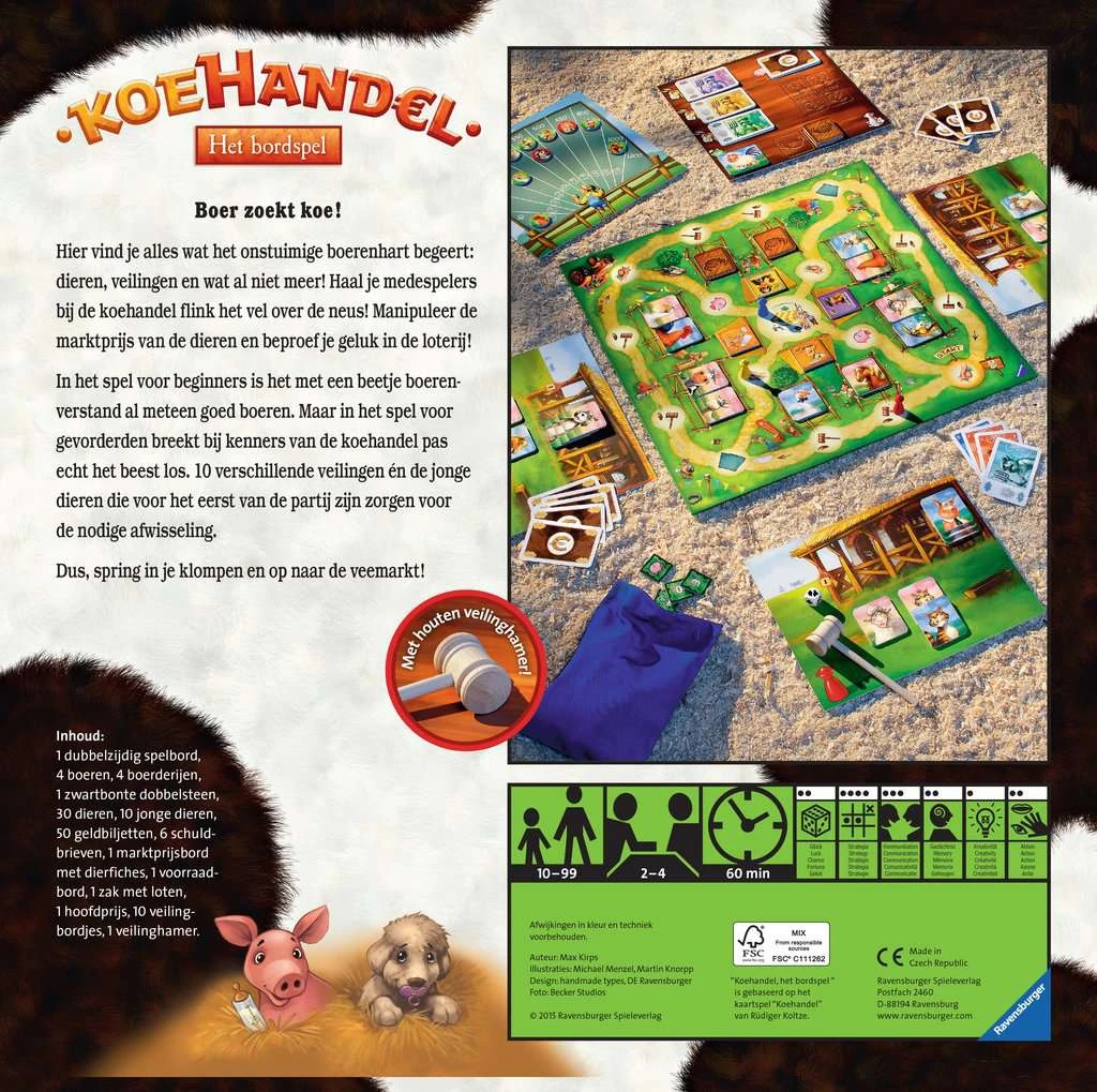 Koehandel Het Bordspel Ravensburger 272396 - Afbeelding 5