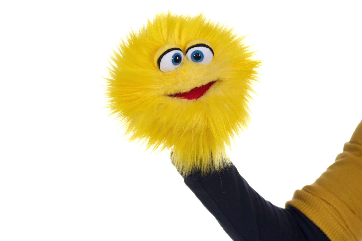 Handpop Kletskop Potatoehead Geel Living Puppets - Afbeelding 2