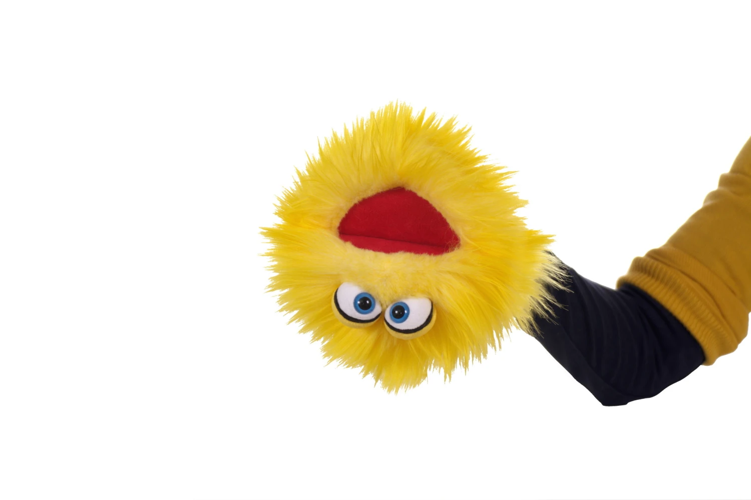 Handpop Kletskop Potatoehead Geel Living Puppets - Afbeelding 4