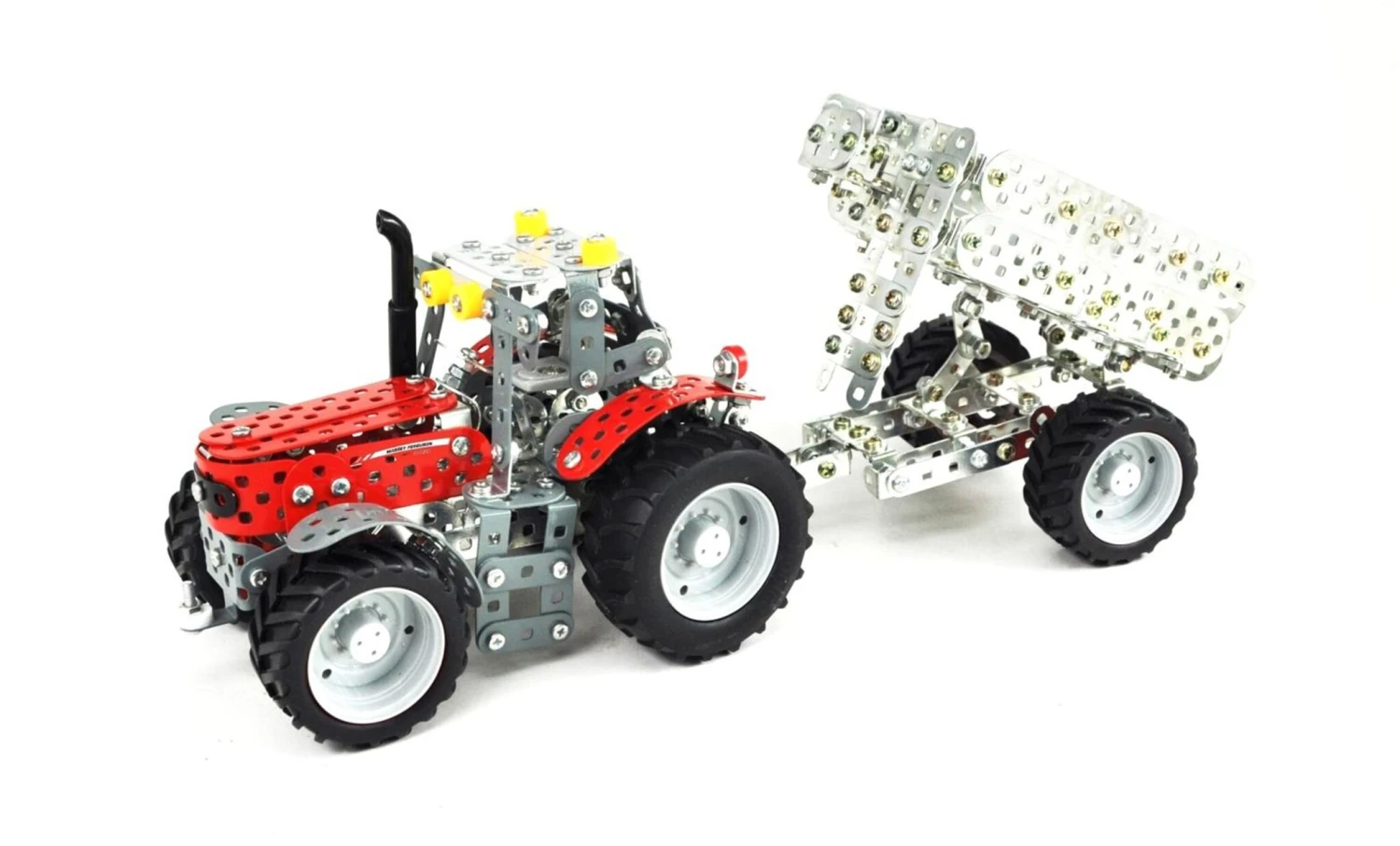Tronico Mini Massey Ferguson MF5610 Met Aanhangwagen β 1 : 32 - Afbeelding 4