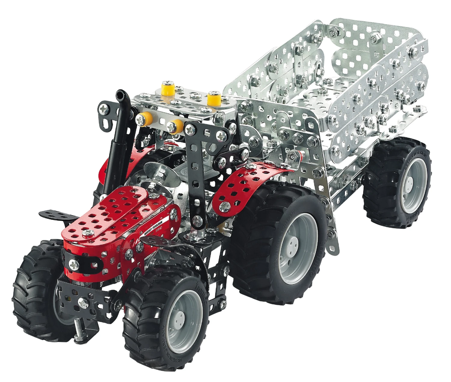 Tronico Mini Massey Ferguson MF5610 Met Aanhangwagen β 1 : 32 - Afbeelding 3