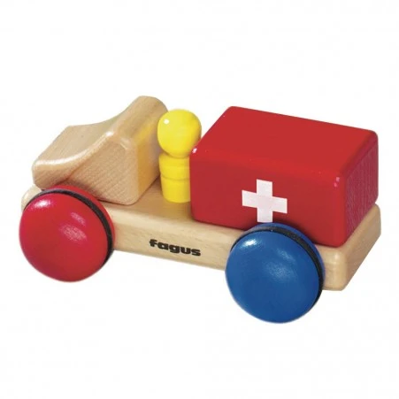 Houten Mini-Ambulance Fagus