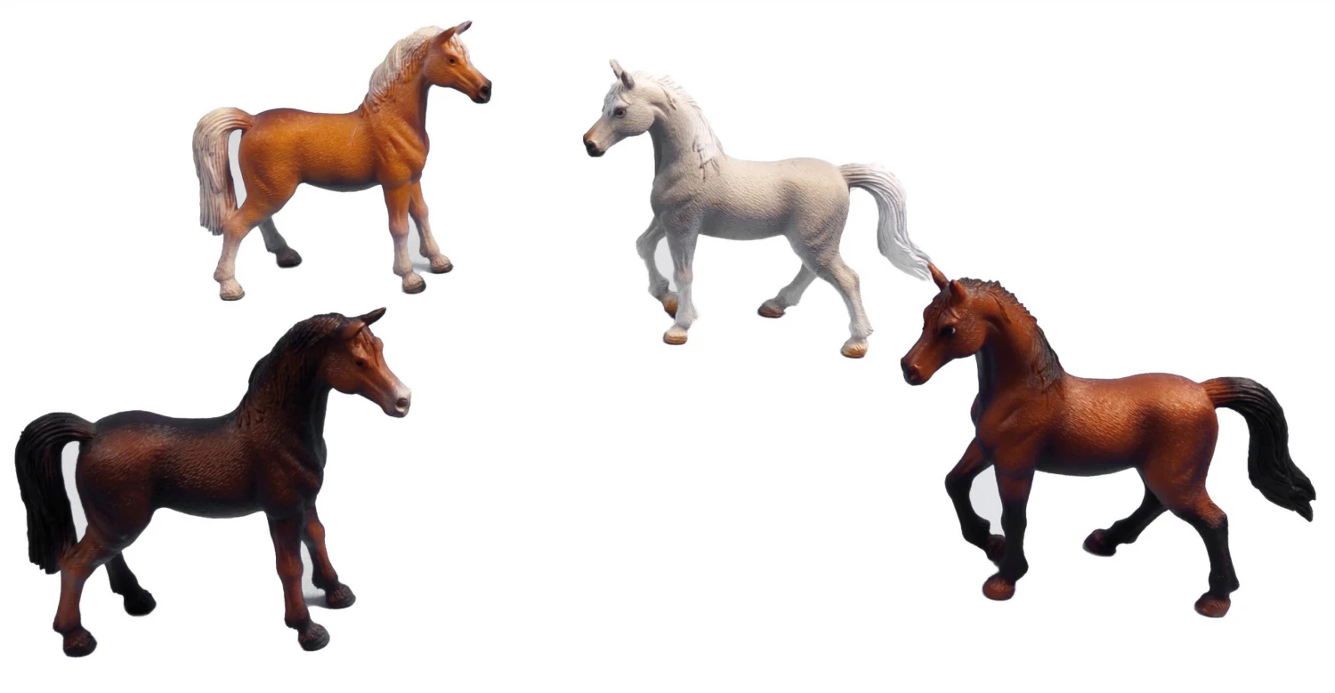 Paard Assorti Kidsglobe Schaal 1 : 32 - Afbeelding 3