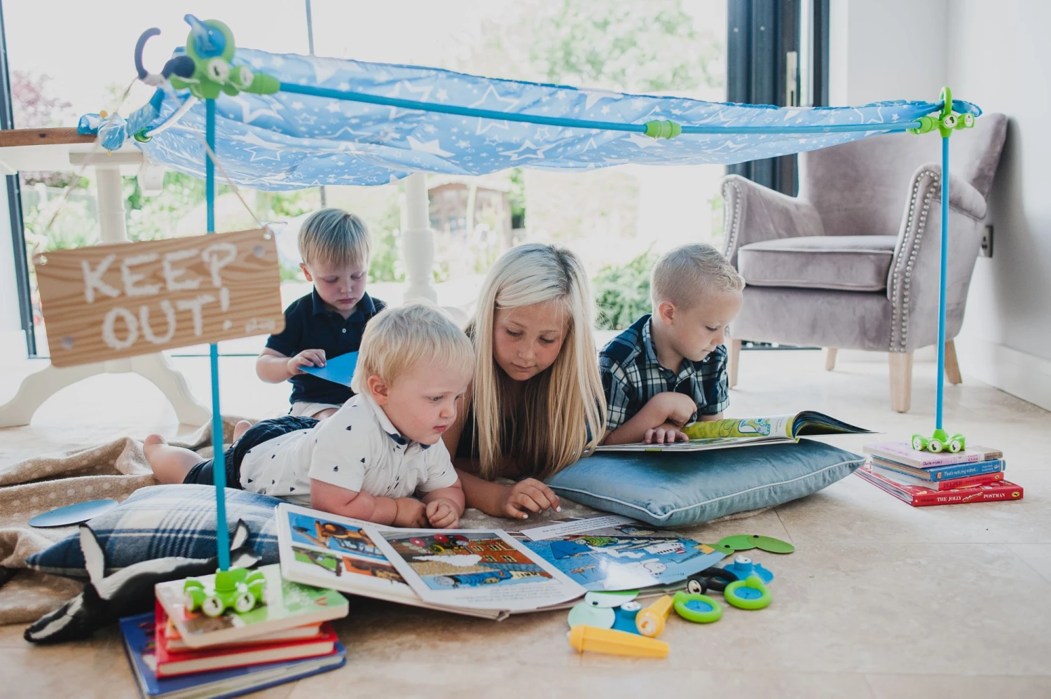 PL-UG Tent Kit Super Tent Bouwen In Huis - Afbeelding 3