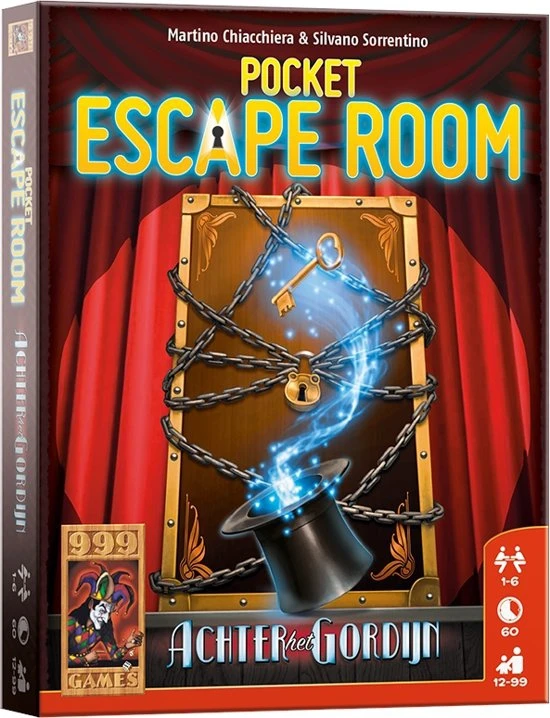Pocket Escape Room: Achter Het Gordijn - Afbeelding 2