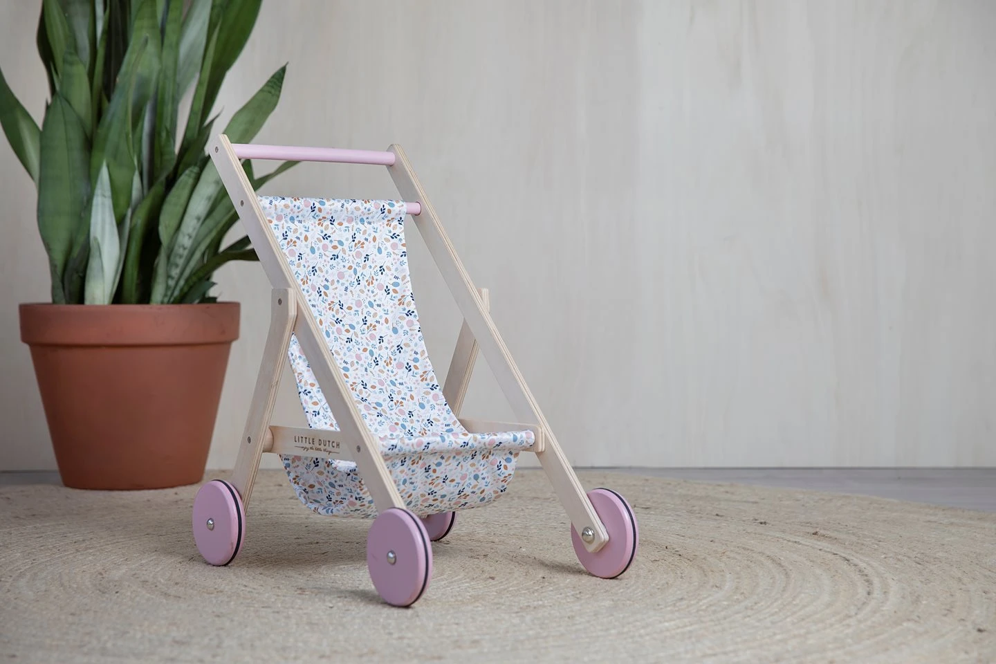 Little Dutch Poppenbuggy Spring Flowers - Afbeelding 3