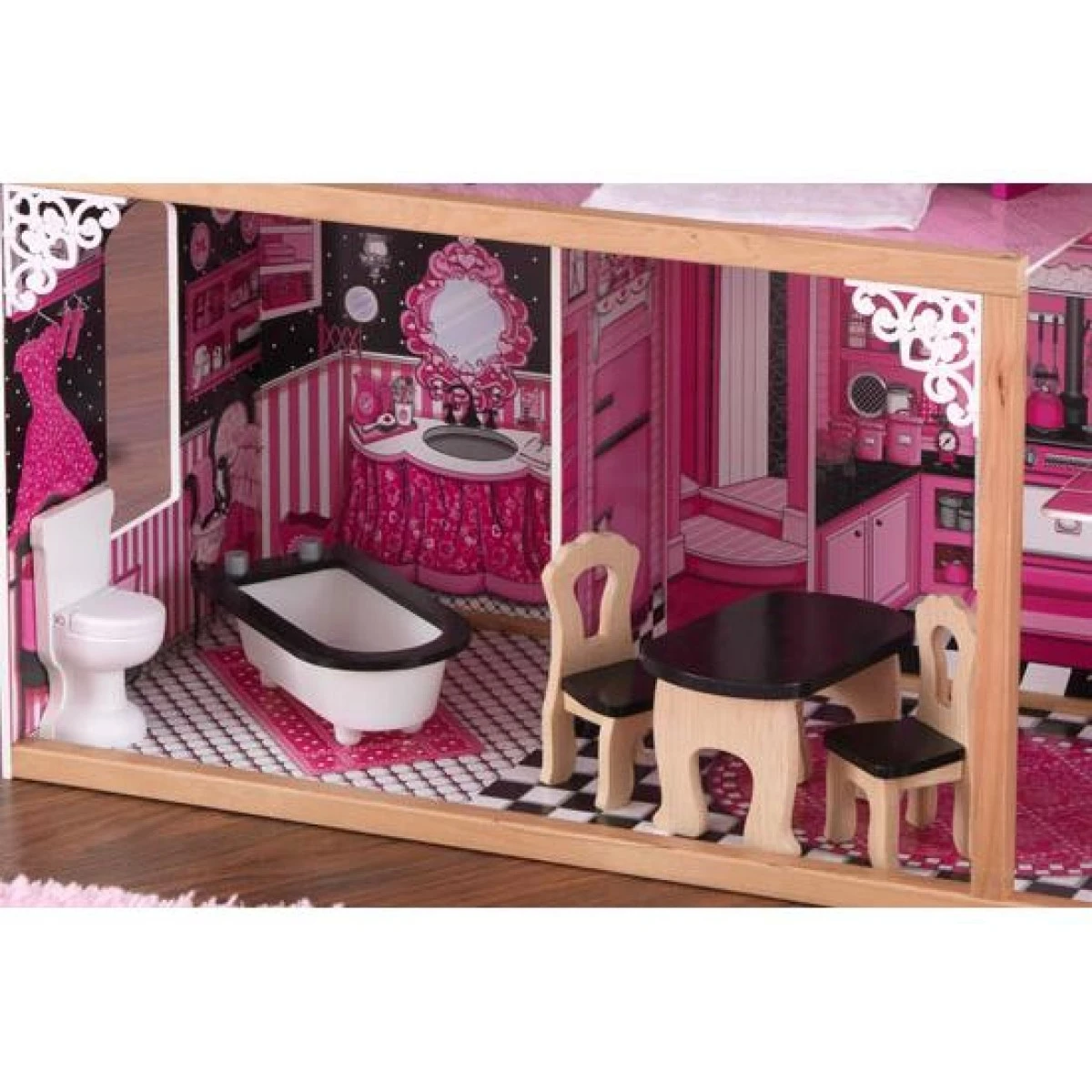 Poppenhuis Barbiehuis Amelia - Afbeelding 5
