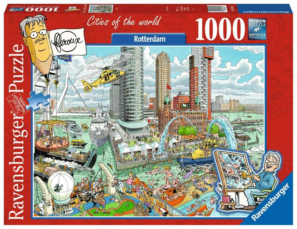 Ravensburger Puzzel Fleroux-Rotterdam 1000-stukjes