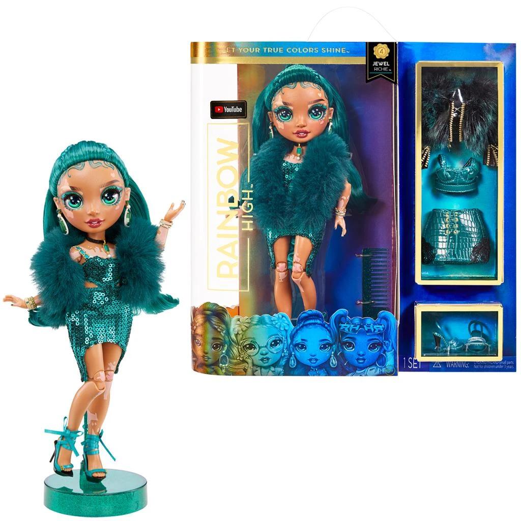 Rainbow High Core Fashion Modepop Jewel Richie Pop - Afbeelding 4