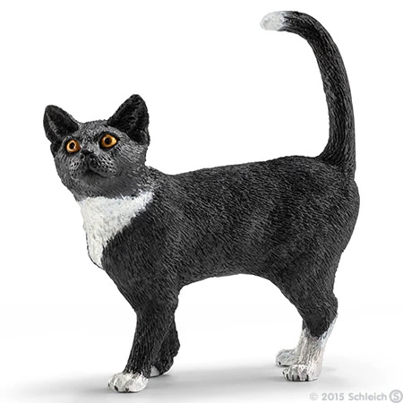 Schleich 13770 Kat Staand Zwarte Poes FarmWorld