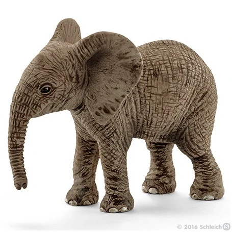 Schleich 14763 Afrikaanse Olifantbaby WildLife - Afbeelding 2
