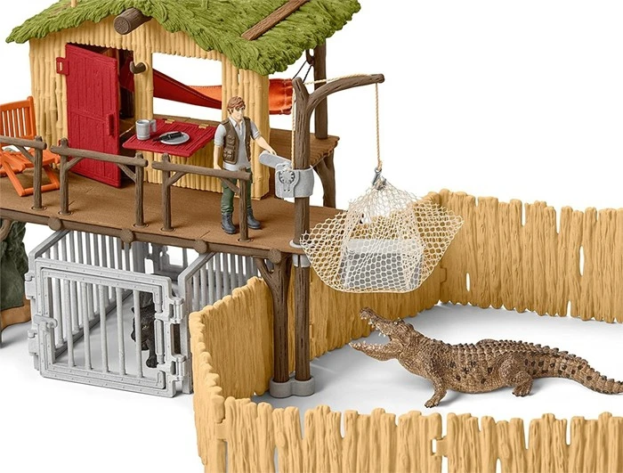 Jungle Onderzoeksbasiskamp β Schleich 42350 - Afbeelding 5