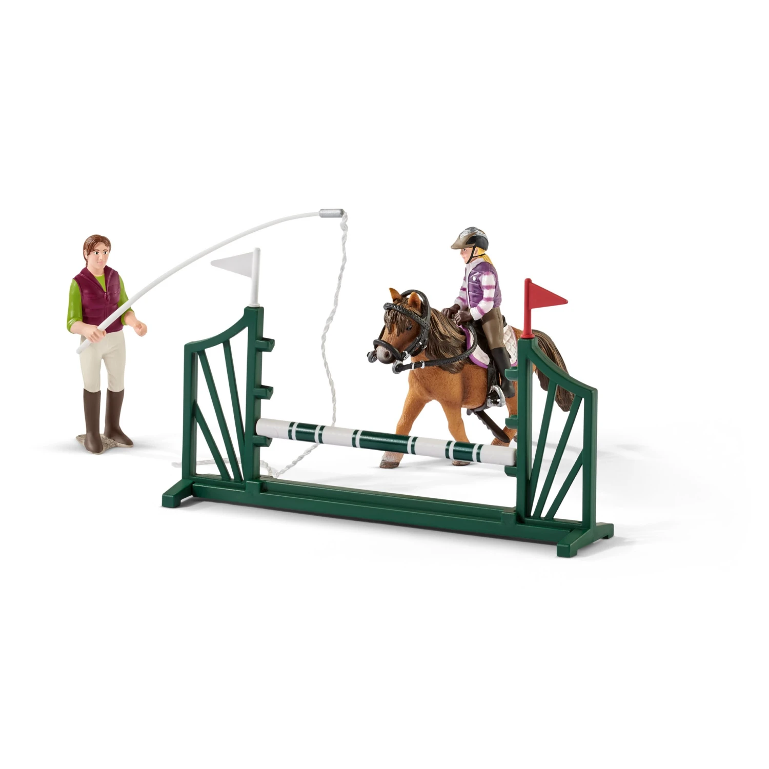 Schleich 42389 Manege Met Ruiter En Paarden Horse Club - Afbeelding 4