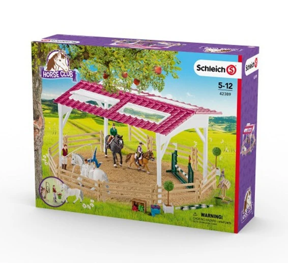 Schleich 42389 Manege Met Ruiter En Paarden Horse Club - Afbeelding 7