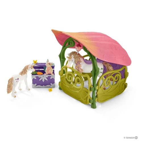 Glinsterend Bloemenhuis Met Eenhoorns β Schleich 42445 - Afbeelding 6