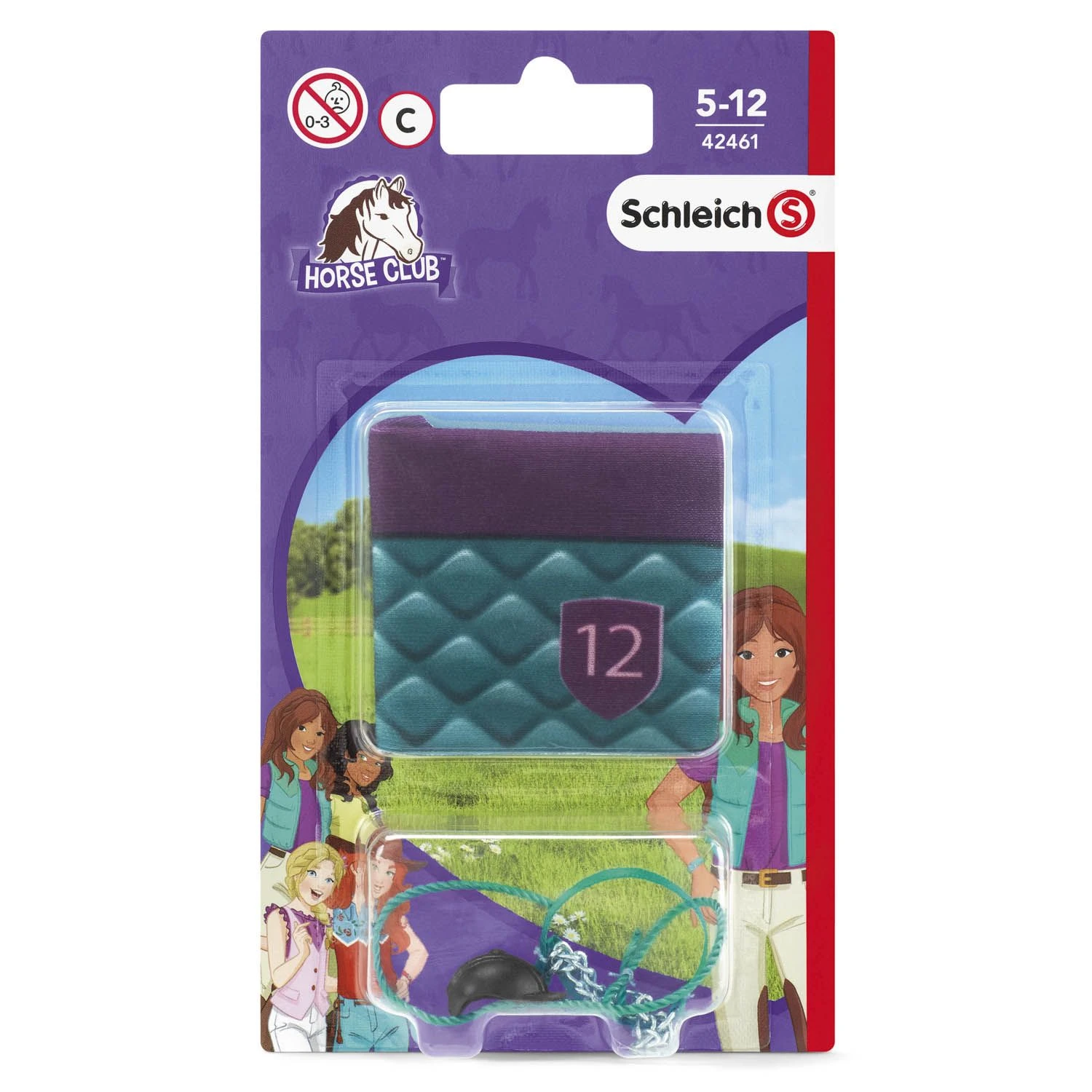 Schleich 42461 Deken En Halster Lisa En Storm HorseClub - Afbeelding 2