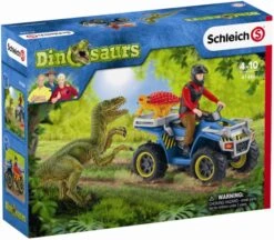 Schleich 41466 Vlucht Op De Quad Voor Velociraptor