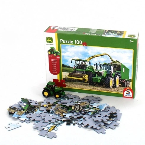 Schmidt 56315 Kinderpuzzel John Deere 6195M Puzzel 100st - Afbeelding 4